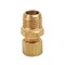 Thrifco Plumbing No. 68-C 1/4 Inch x 1/4 Inch Lead-Free Brass Compression MIP Adapt 4401088 - alternate 3